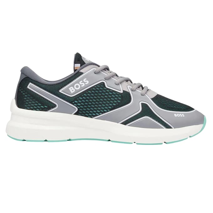 Boss Heren Owen Trainers (Grijs)