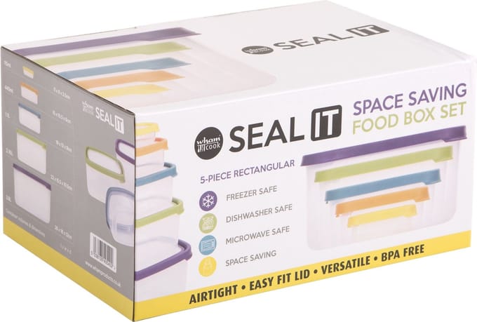 Seal It Opbergbox Rechthoek St