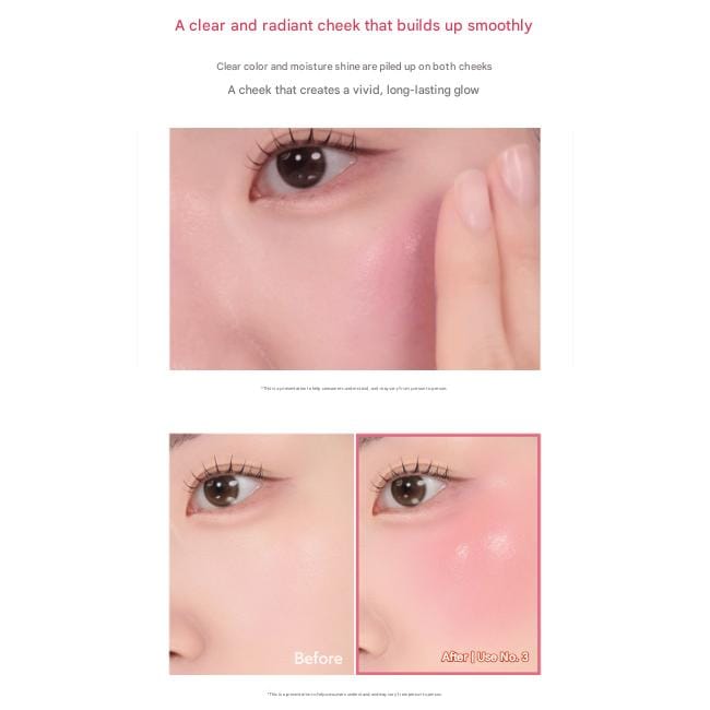 Joue de Tok au sirop de Peripera (8 possibilités) 01 Light Peach beige