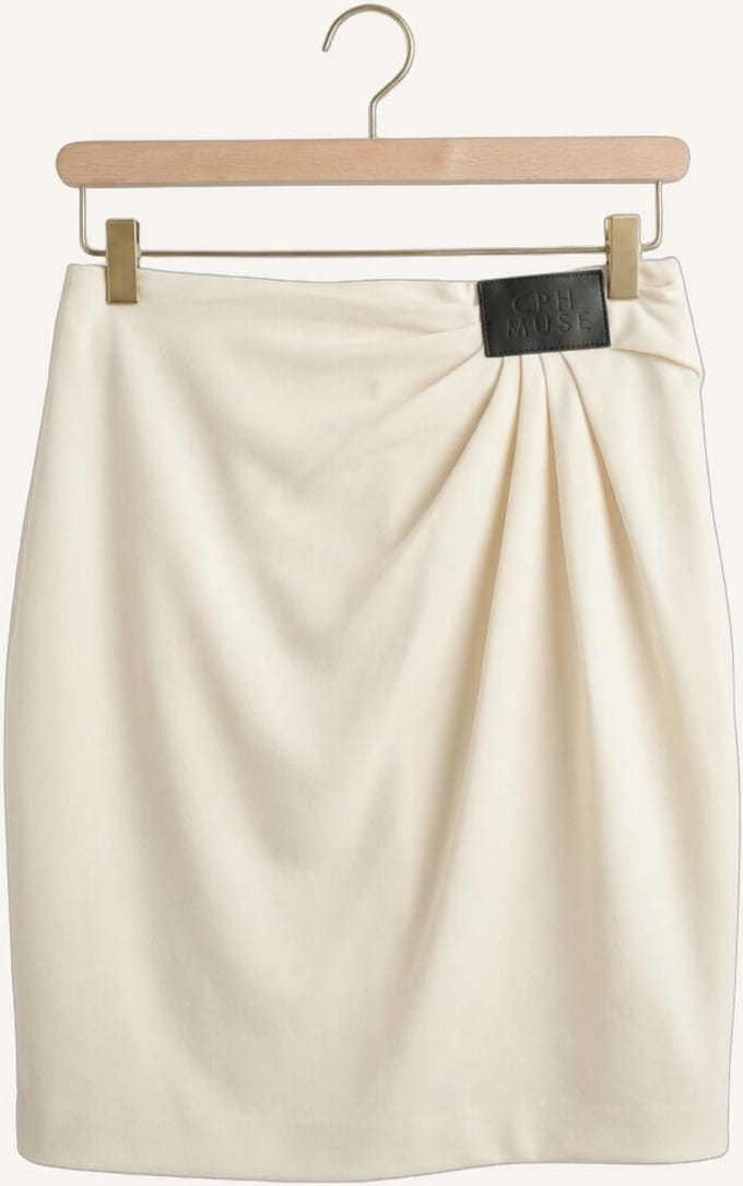 Copenhagen Muse Cmtailor-skirt Rokken Dames - Gebroken wit - Maat S