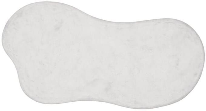 DTP Home Coffee table Curva CHALK,35x130x69 cm, mortex