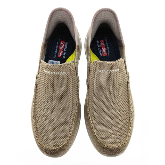 Skechers Slip-ins Delson 3.0 - Cabrino - Heren Instappers - Taupe