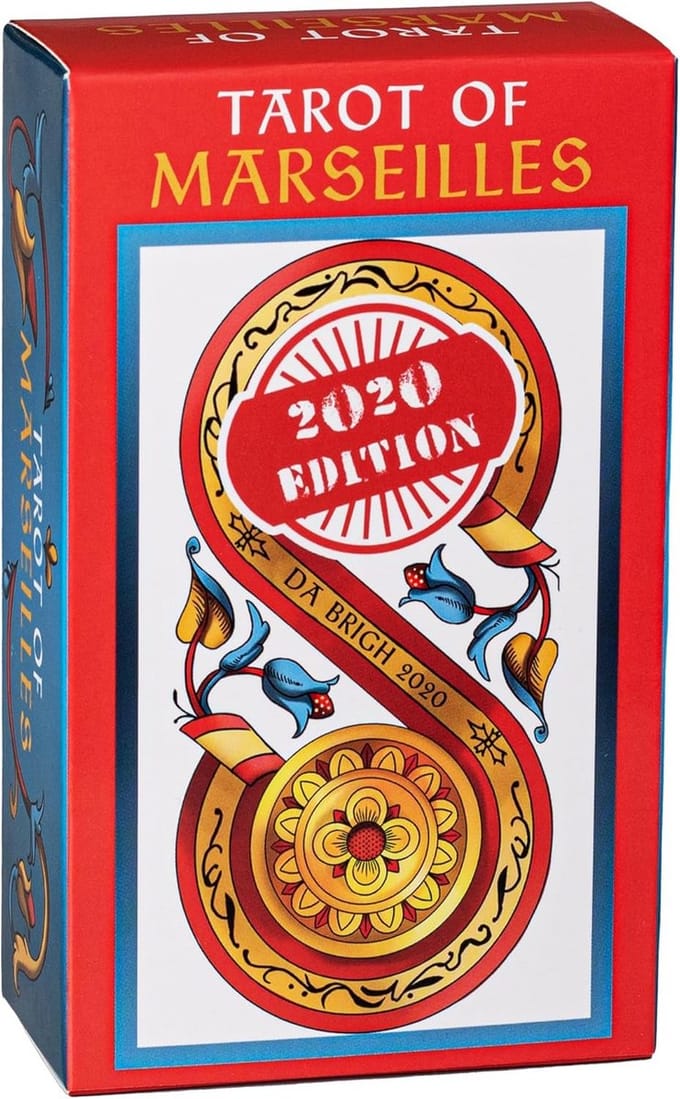Tarotkaarten Deck Marseille Stijl Inclusief Gids