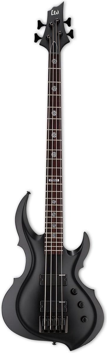 ESP LTD TA-204FRX Black Satin 4-snarige basgitaar