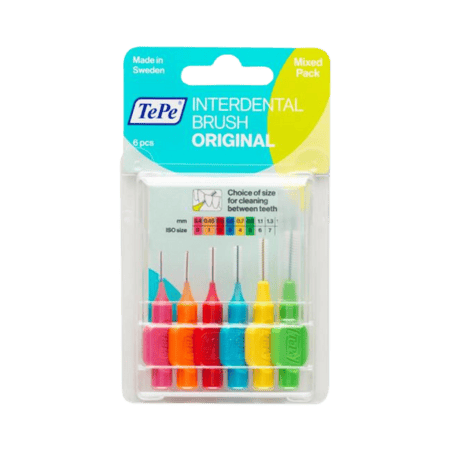 TePe Interdentale Ragers Original Mixed Pack ISO maat 0 - 5 – (0,4 – 1,5 mm)