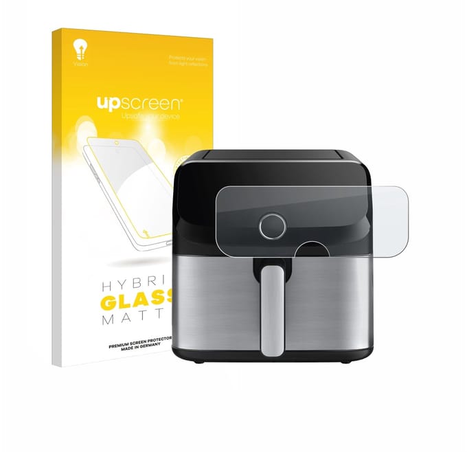 upscreen - Screenprotector voor Tefal Easy Fry Mega - Folie Beschermfolie Beschermglas matte