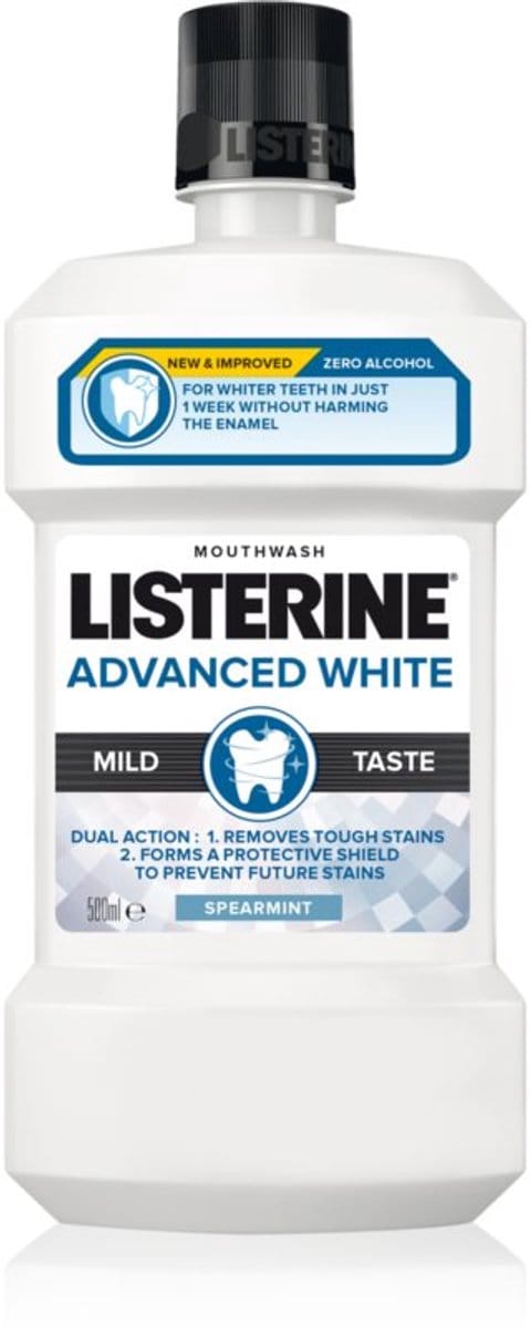 Listerine - Advanced White Mild Taste - Mouthwash With Bleaching Effect