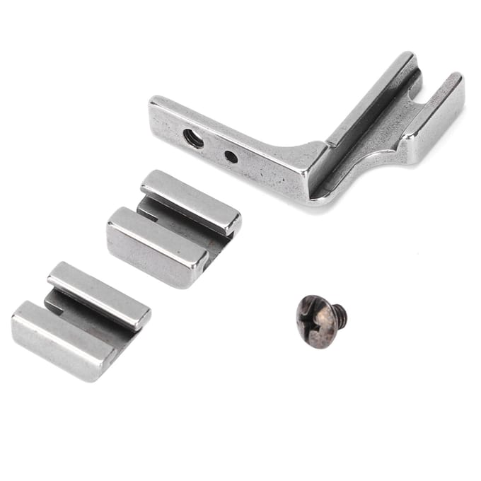 2 Jeu Pied Fronceur P950 Machine à Coudre Industrielle Tout Métal Accessoire Pied Presseur gray