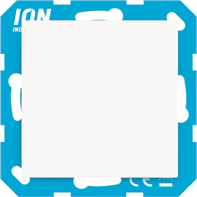 ION Industries - V1/J1 blindplaat - Alpin Wit