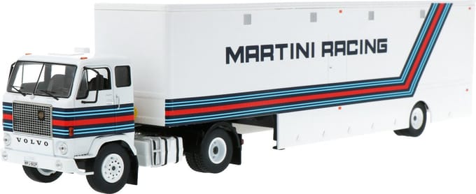 Volvo F88 (Martini Racing Transporter) - 1:43 - IXO Models