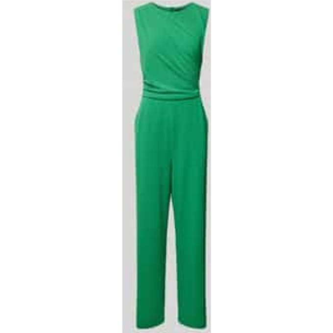 Jumpsuit in effen design met steekzakken