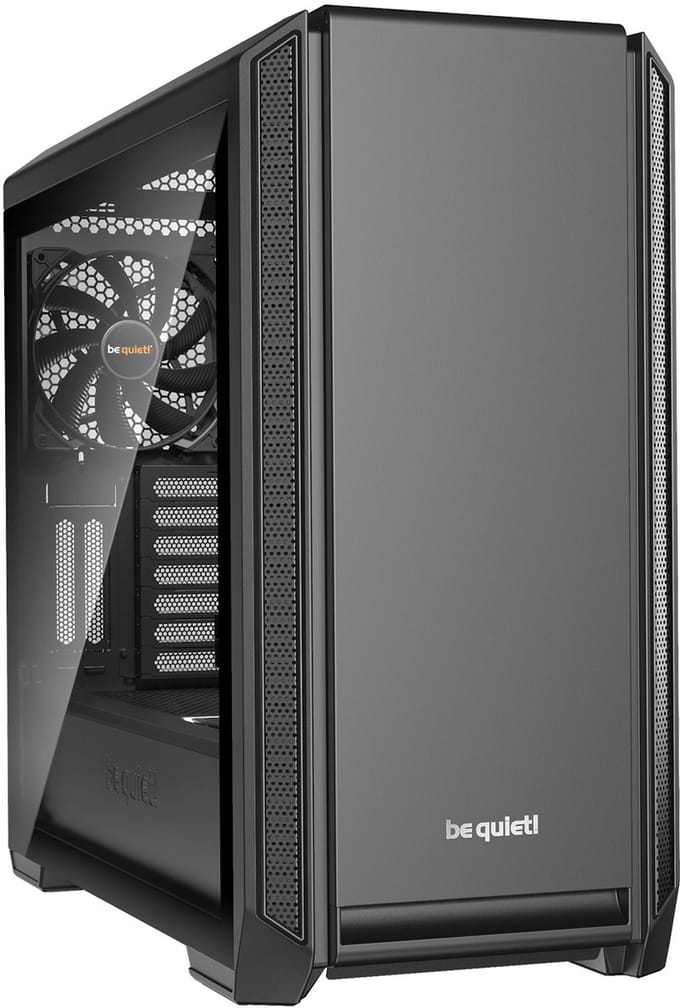 be quiet! Silent Basis 601 TG - Zwart - Case - Miditower - Zwart