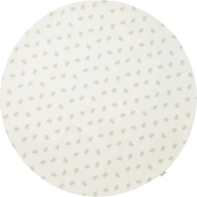 Meyco Baby Gingerbread kinderstoel knoeimat - ⌀110cm - soft sand