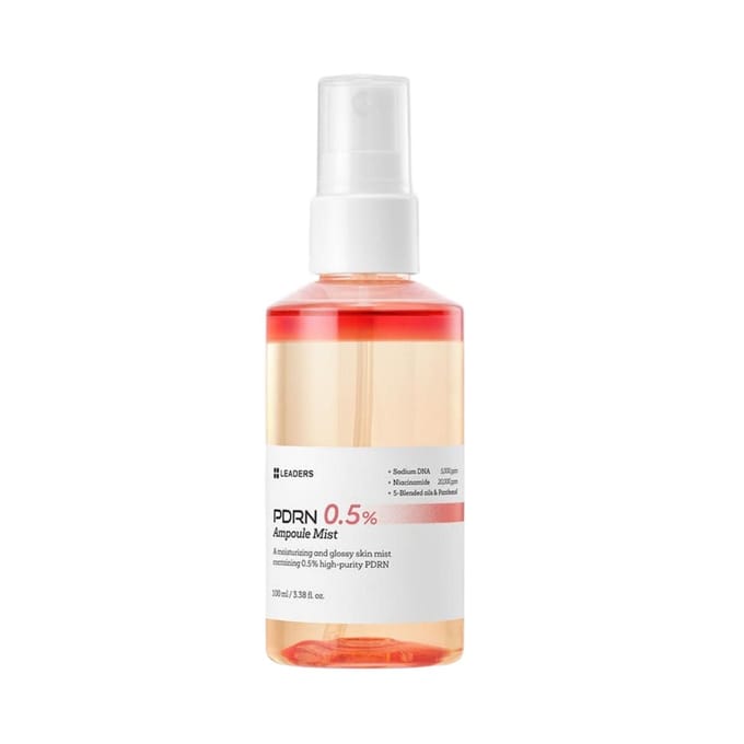 LEADERS PDRN 0,5% Ampullenmist Hydraterend Stralend 100ml