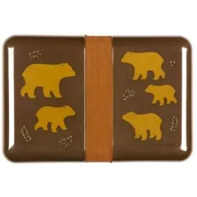 Lunch box broodtrommel brooddoos - Beren - A Little Lovely Company