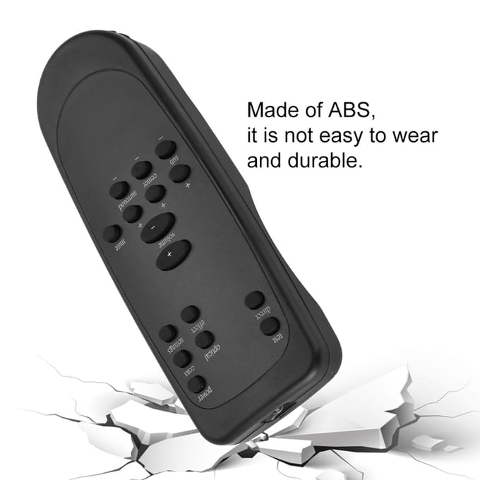 Vervangende Computerluidspreker Afstandsbediening Voor Logitech Z-5500 Z-680 Z-5400 Z-5450 gray