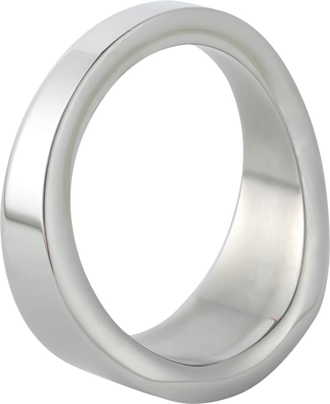 Banoch | glansring oval Ø 26 mm | eikelring | Metaal cockring
