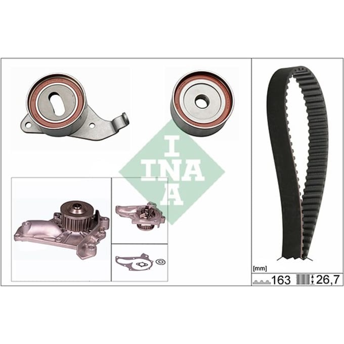 Schaeffler Ina Waterpomp + distributieriem set INA 530 0268 30