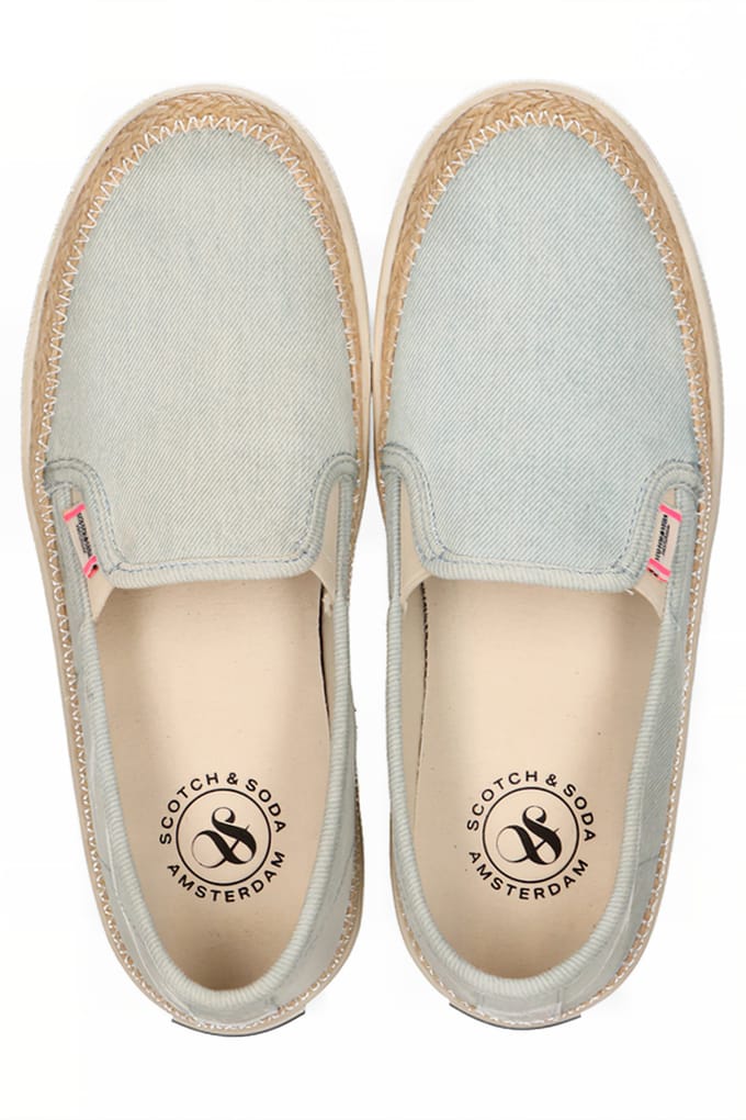 Scotch & Soda Izomi W 11c Light Denim Talla: 41 | Mocasines Outlet | Mujer | Azul