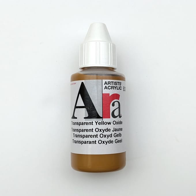 Acrylverf Ara 100ml - Transparant Oxyde Geel - B328