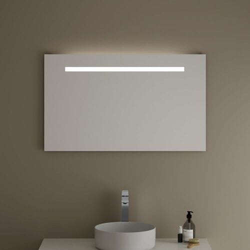 burgbad Eqio bathroom mirror 100 cm LED lighting chrome look