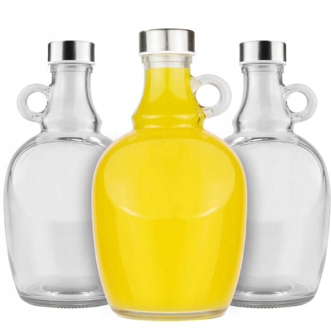 Bimberek - Glazen Galon Doos - 1,5L - Handvat - Voor Dranken