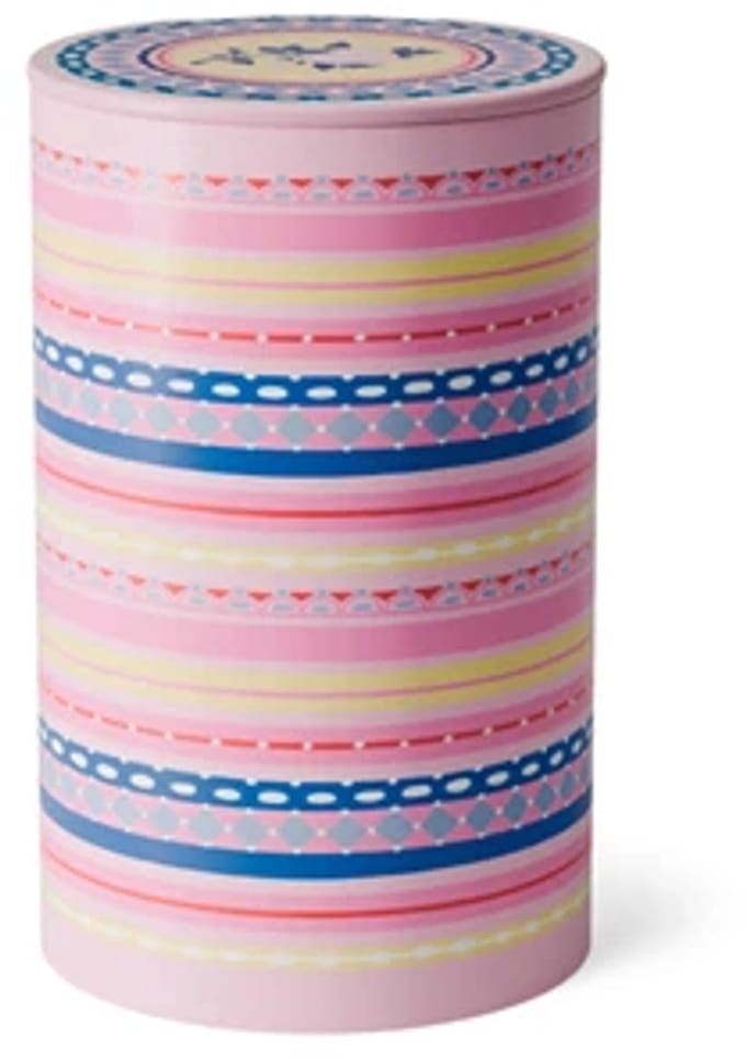 Bjørn Wiinblad Eva voorraaddoos rond H18.5cm roze