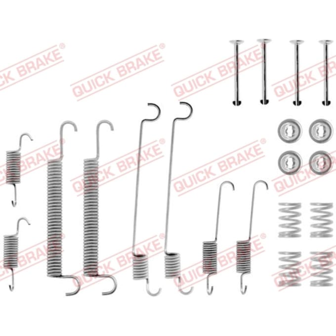 Toebehorenset, remschoenen QUICK BRAKE 105-0560