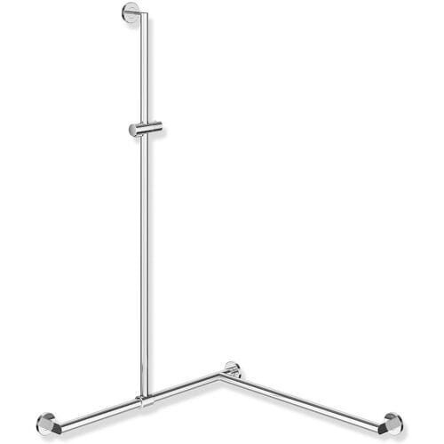 HEWI System 900 shower handrail, 125 x 8.7 cm, left version 900.35.33740