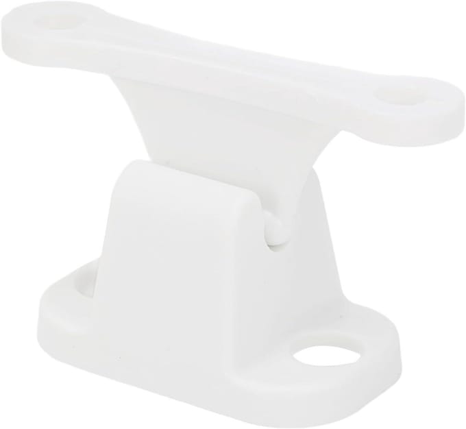 RV Deurhouder - Camper Deurstopper - Voertuig Deur Vast - T-vormig Ontwerp - 8x8x3 cm - Wit