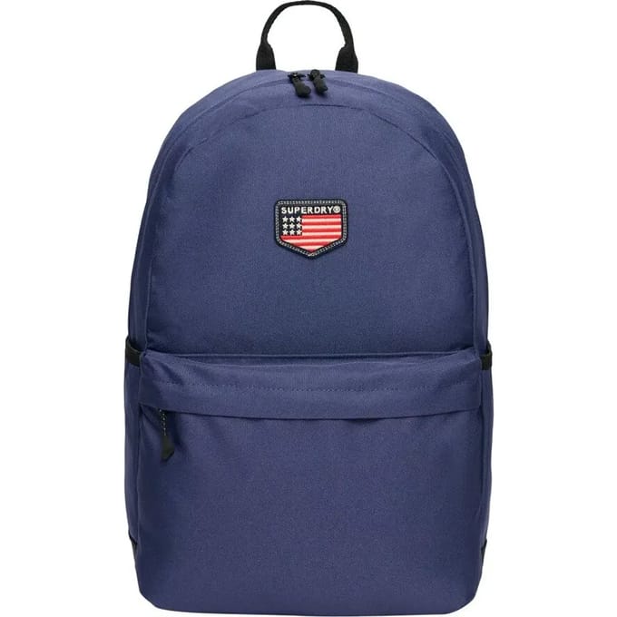 Superdry Classic Patch Montana Rugzak Blauw