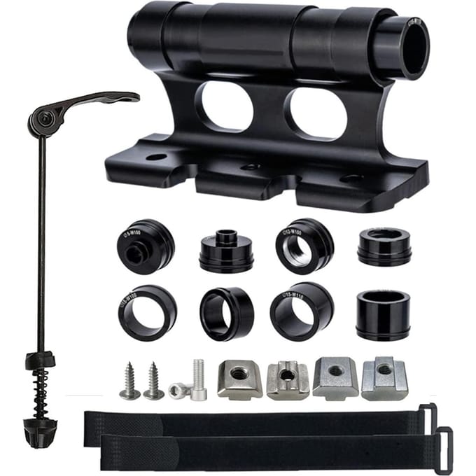 Fiets Voorvork Beugel Autodak Fiets Bevestigingsrek Quick Release CarTop Fiets Voorvork zwart
