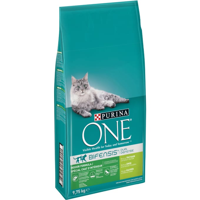 PURINA NESTLE One Indoor Formula - droog kattenvoer - 9,75kg