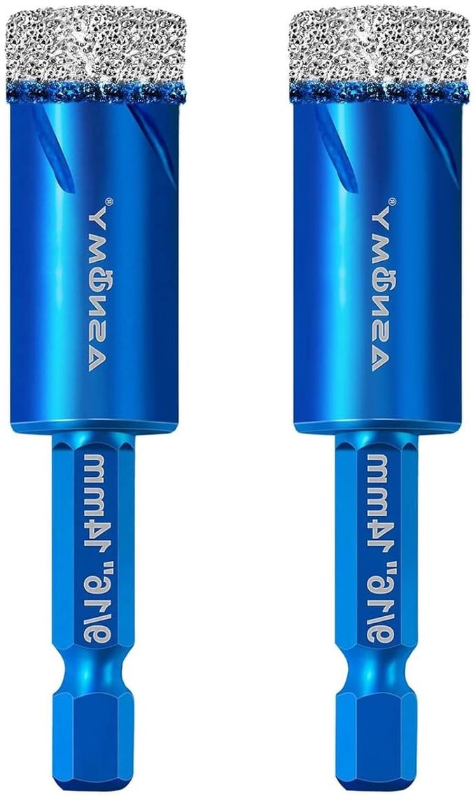 Solidchoice - Set van 2 Diamant Boorbits voor Tegels en Glas (14mm)