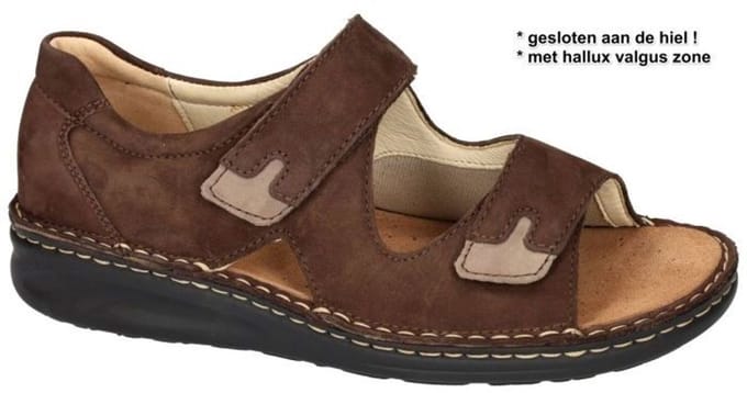 Fidelio Hallux -Heren - bruin - sandalen - maat 44