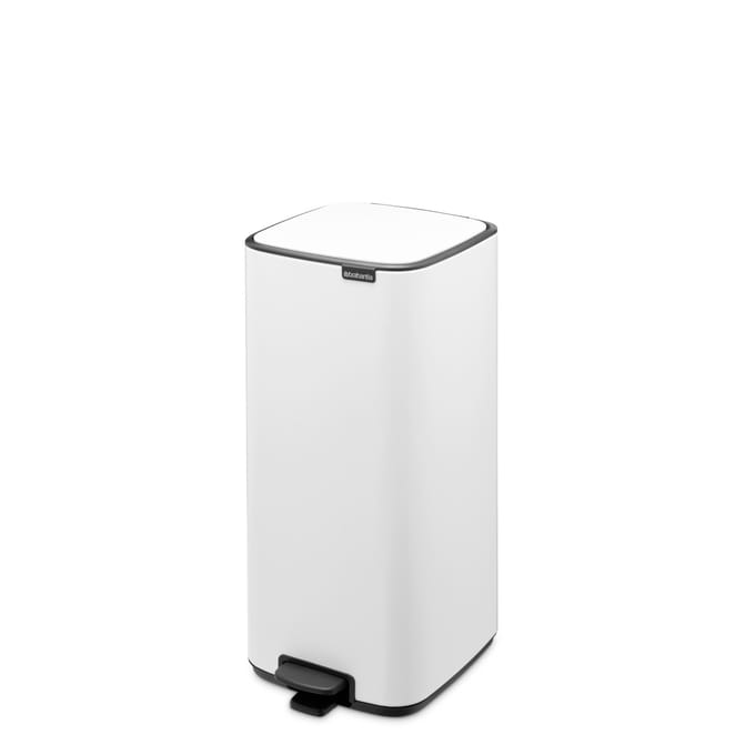 Brabantia Bo Pedaalemmer - 30 liter - White