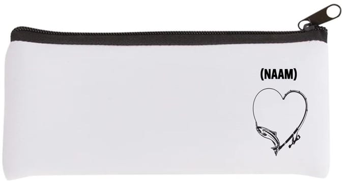 Akyol - vissen met eigen naam Etui - Vissen - visser - sport - 20 bij 9 cm