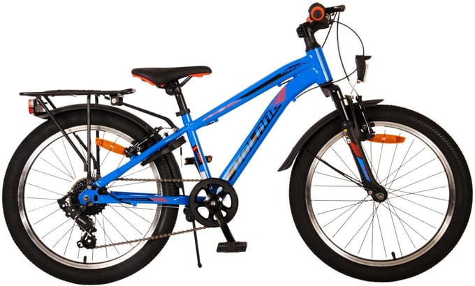 Volare Cross Kinderfiets - Jongens - 20 inch - Blauw - 7 versnellingen