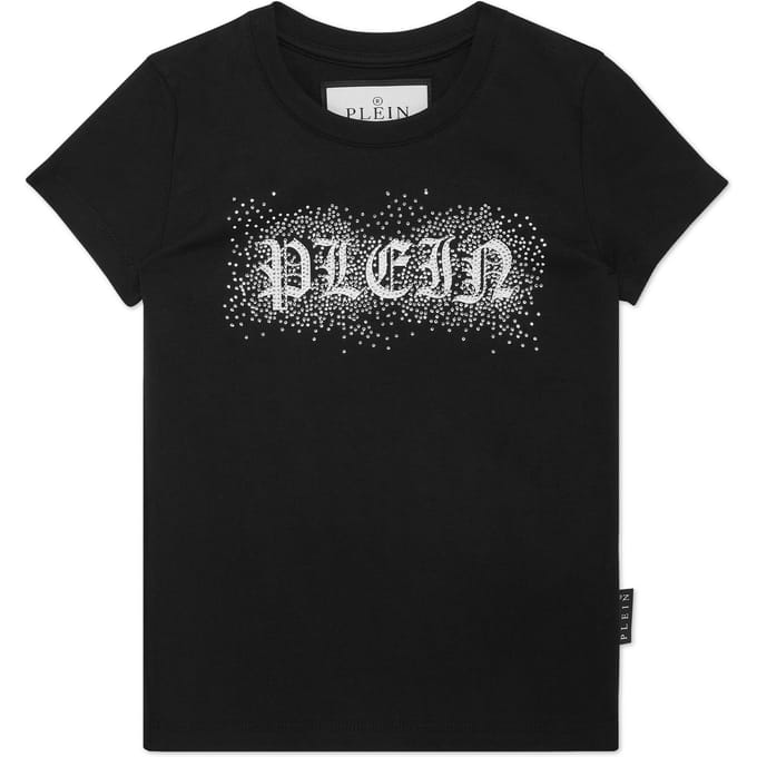 Jersey T-Shirt Sexy Pure Ss Strass Gothic Plein