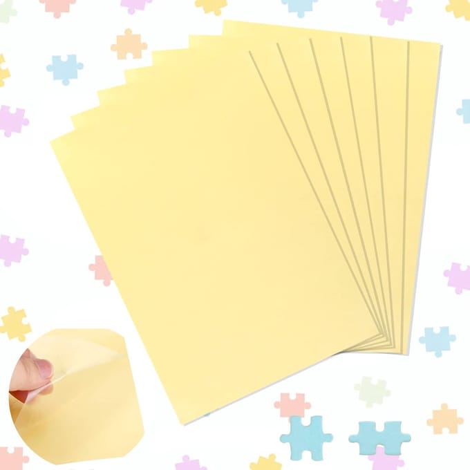 Puzzelfolie transparant - zelfklevend fix-saver voor puzzels 6-1000 stuks