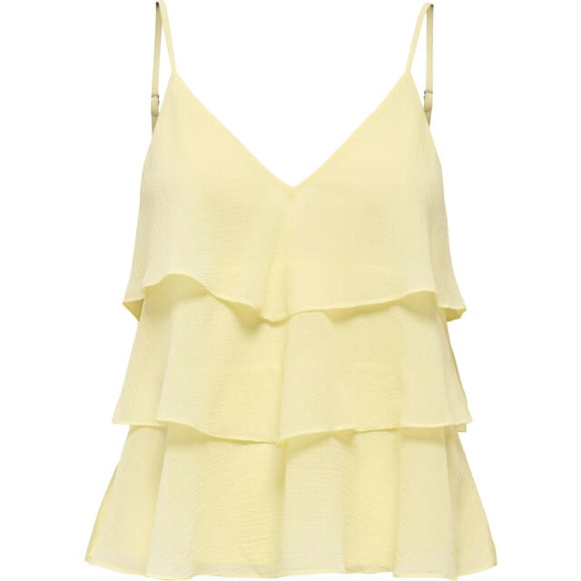 ONLY - ONLLINN LIFE FLOUNCE SINGLET WVN NOOS Dames Top