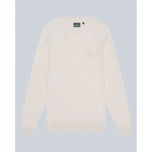 Sport-T-shirts Lyle &amp; Scott KN2124V TONAL LAMBSWOOL CREW-W870 COVE