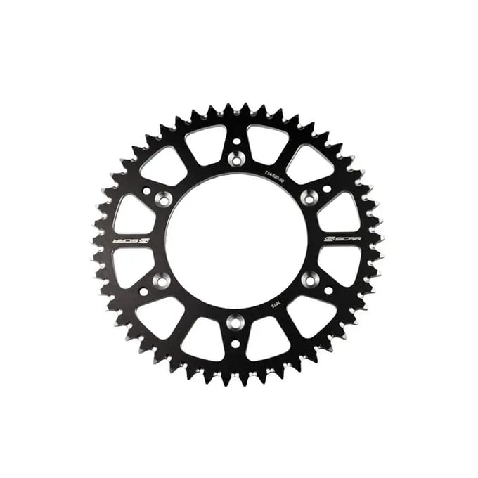 Couronne motorfiets aluminium anti-modder Scar 520 Fantic