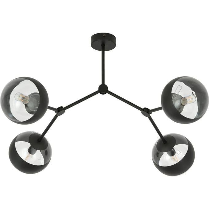 4-lichts pafondlamp Stratos | Alygn