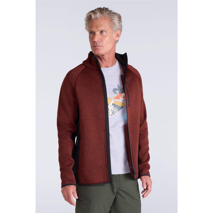 Mountain Warehouse Heren Treston Full Zip Fleecejack (Roest)