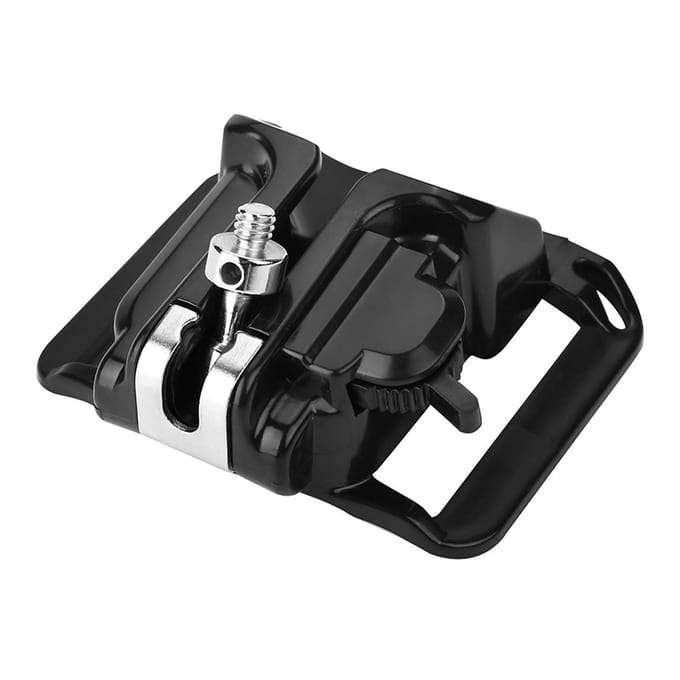 1 Stuk Camera Hanger 14 inch Schroefbevestiging Snelontgrendeling Tailleband Gesp Houder voor DSLR gray