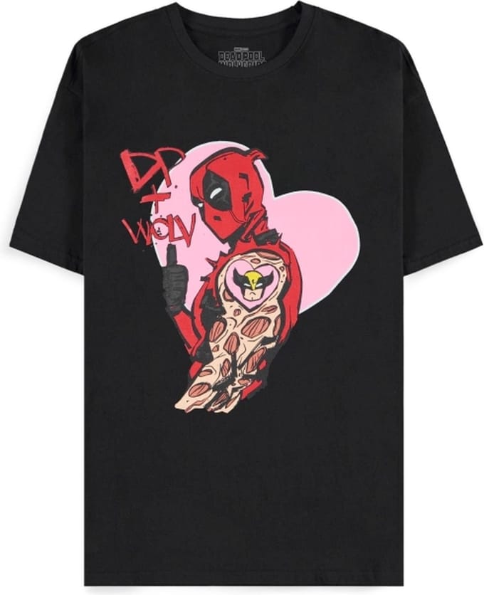 Marvel - Deadpool - DP+Wolly I Heart You - T-shirt (M)