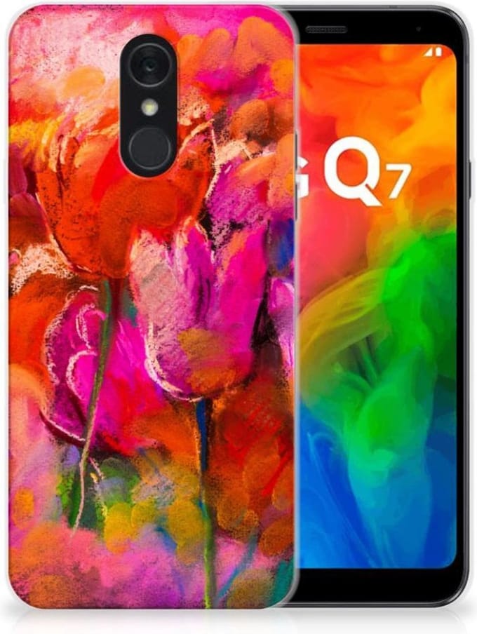 Hoesje maken LG Q7 Tulips