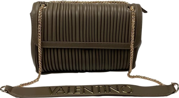 VALENTINO Schoudertas Handtas Abete Satchel Taupe Bruine