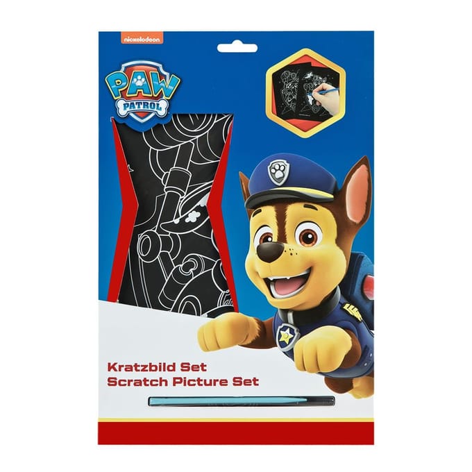 van der Meulen Paw Patrol kraskaarten set creatief speelgoed.